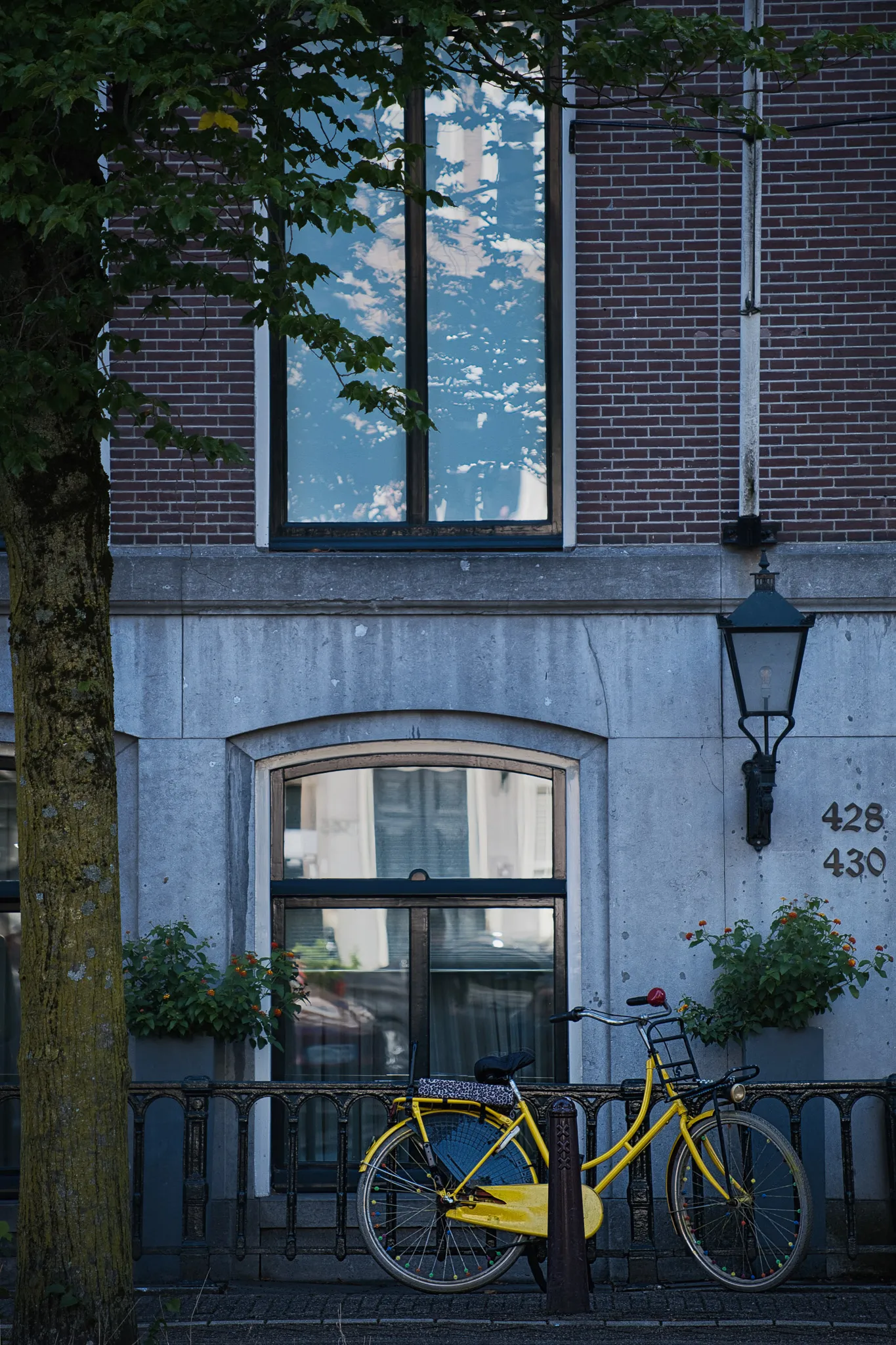 Shadows on street