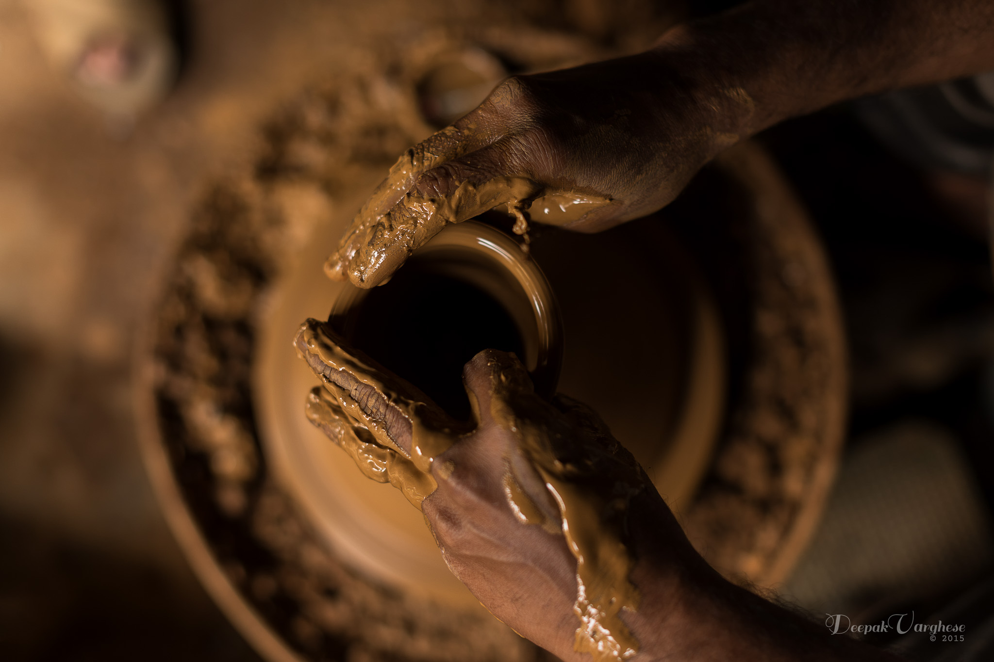 The Potter's Hands — Street print