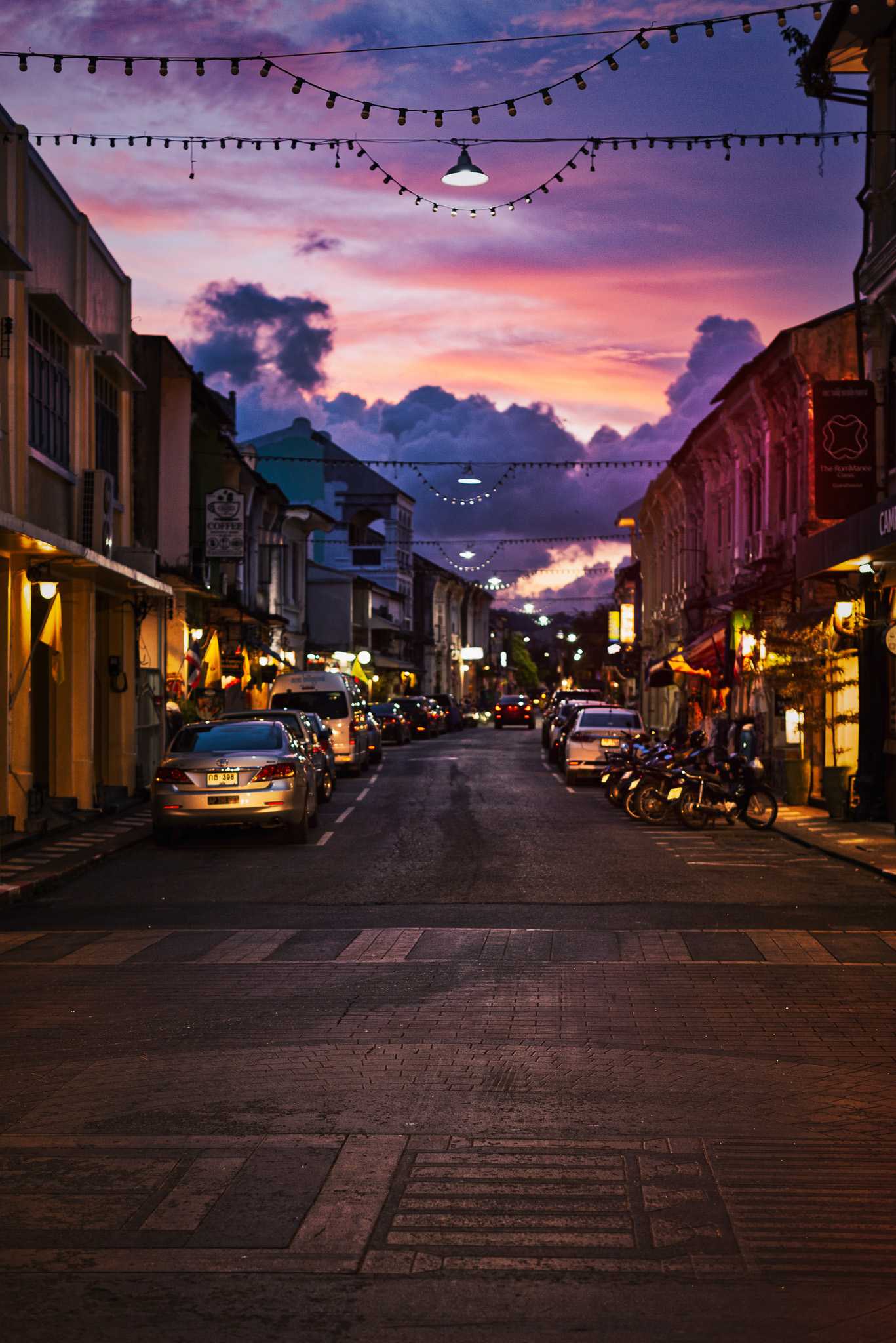 Twilight on Old Town — Street print